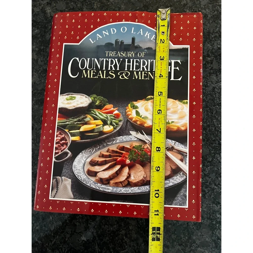 Land O Lakes Treasury of Country Heritage‎ Meals Cookbook Vintage 1994 Hardcover